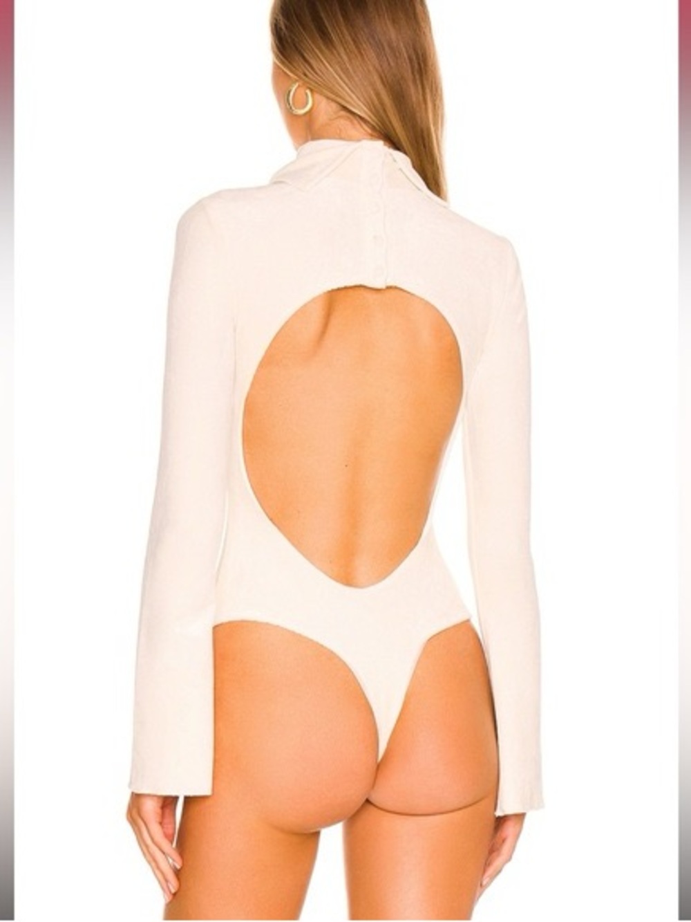 Camila Coelho Velvet Bodysuit Size Small